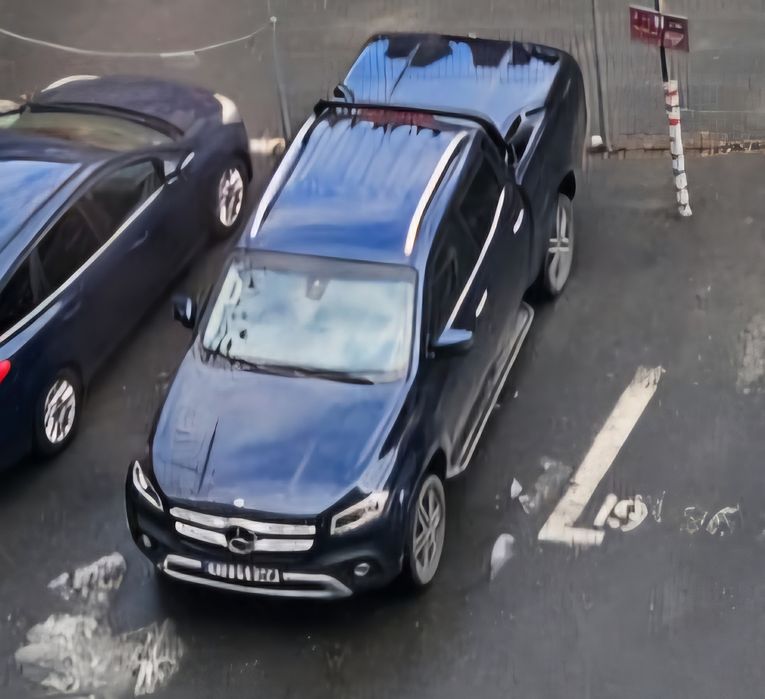 Capac si bare bena Mercedes X