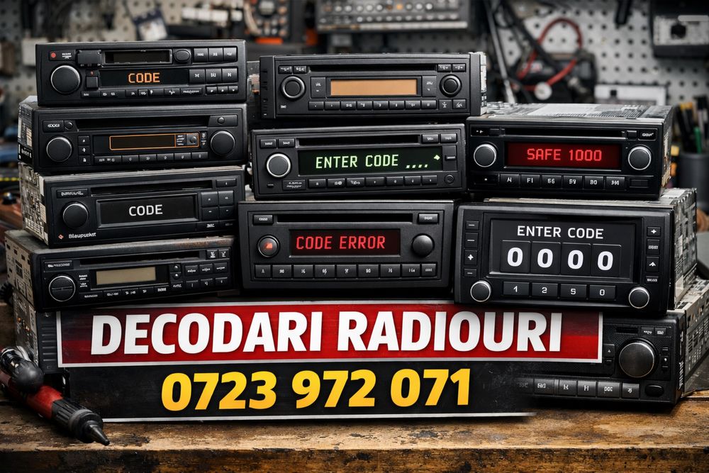 Decodari radio / Decodari navigatii / radio cd code / Radio Cod