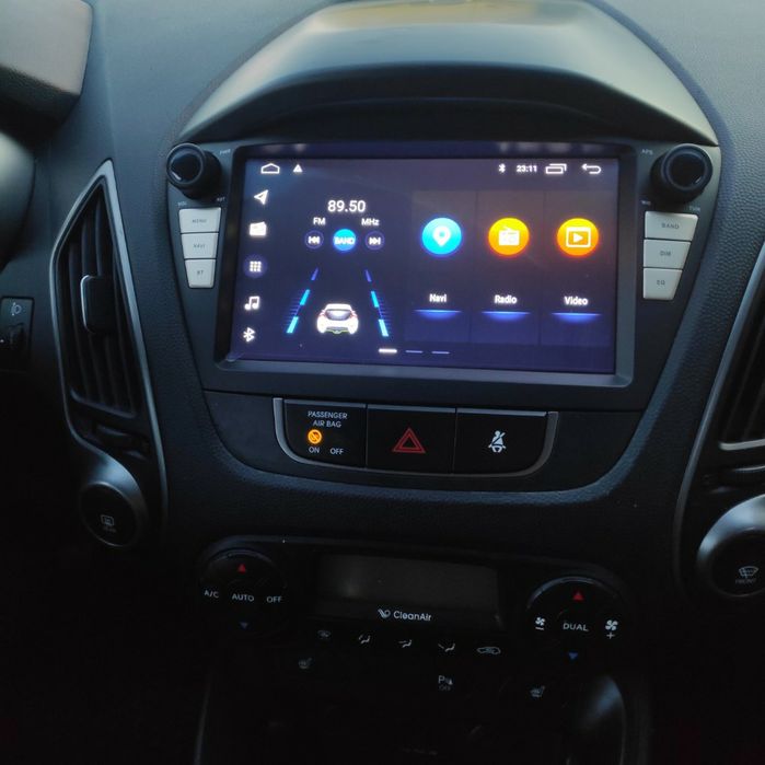Хюндай Hyundai ix35 ANDROID Tucson Мултимедия навигация GPS DVD