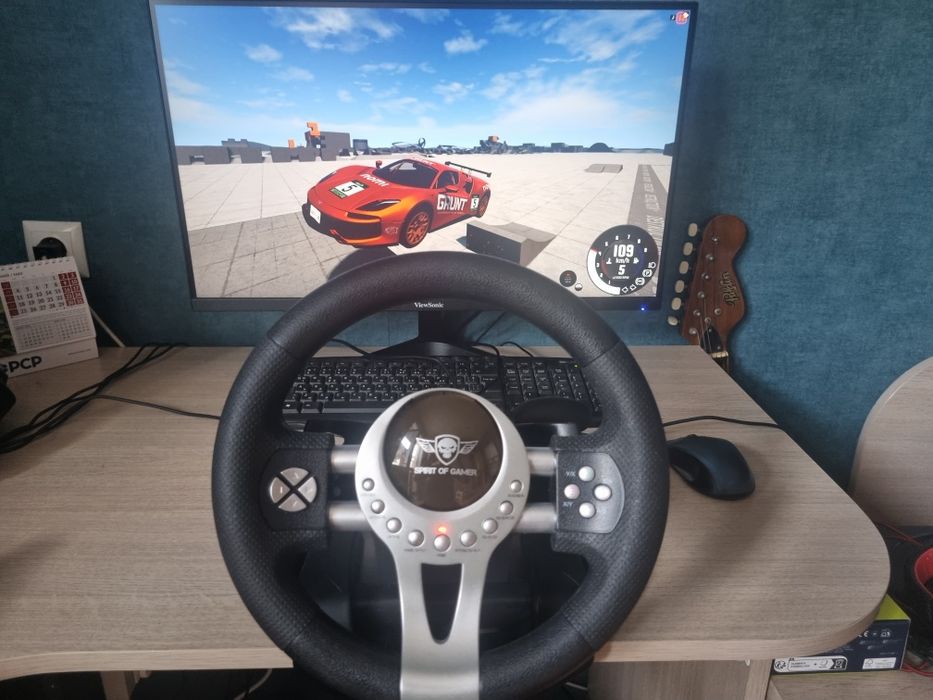Гейминг волан и педали "Spirit of gamer Race wheel Pro 2 "