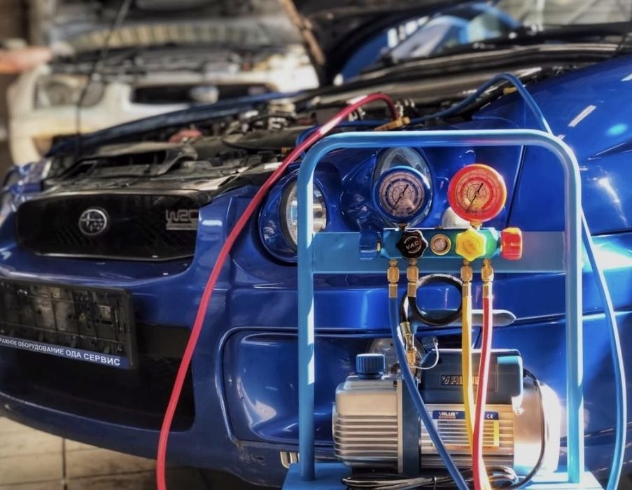 Заправка автокондиционер