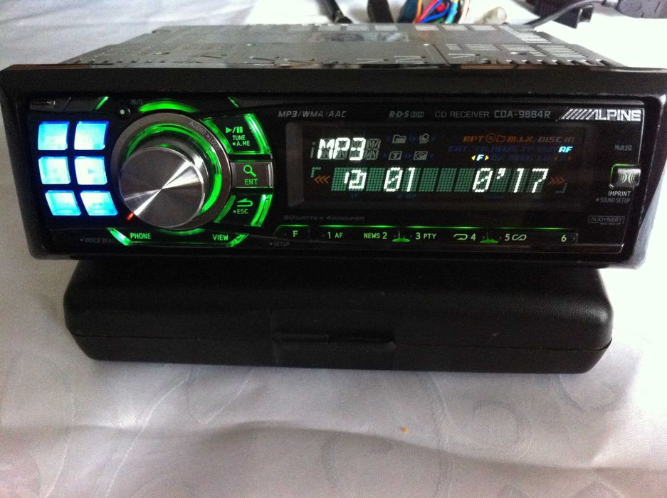 Radio cd player Alpine CDE-9882RI/CDE-9884R USB IPOD AUX MP3 (statie ...