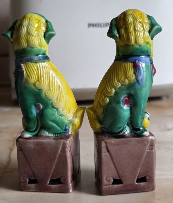 Statuete vintage China Foo Dogs
