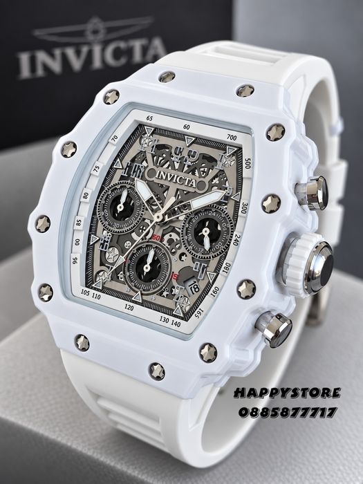 INVICTA Nitro women white 39 mm, Инвикта нов дамски часовник