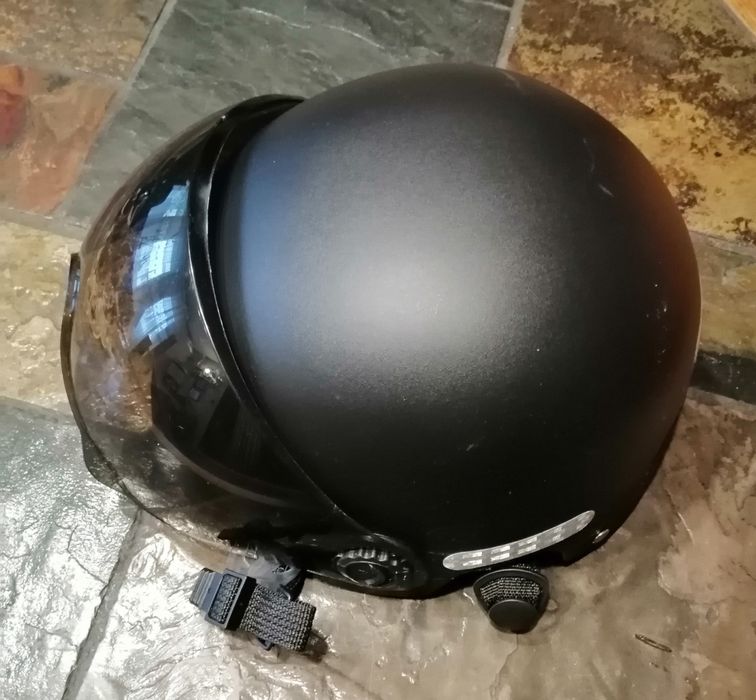 Casca Moto, 3 buc. (alba, neagra si roșie)