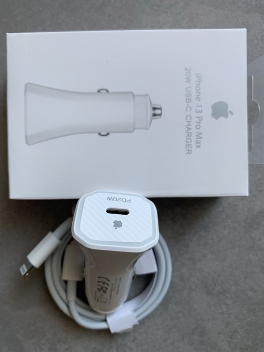 Încărcător iphone 40W sau auto 20W. Dacă ai cablul merge și la Samsung