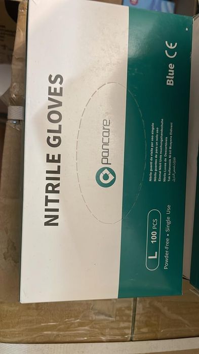 Перчатки  НИТРИЛ и нитро виниловые латексные