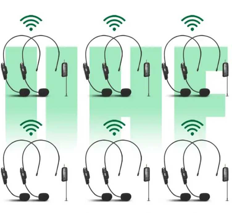 Xtuga XS02 2.4GHz микрофоны беспроводный свободные руки