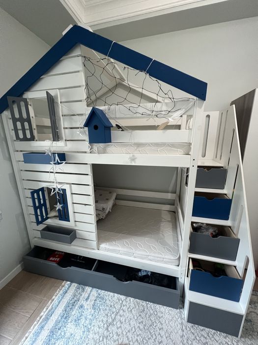 Детский кровать домик