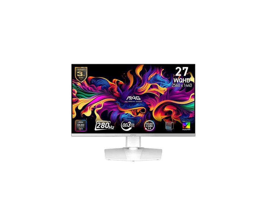 ' Монитор 27" MSI MAG 272QPW QD-OLED X28 (2K, QD-OLED, 280Hz, 0.03ms)
