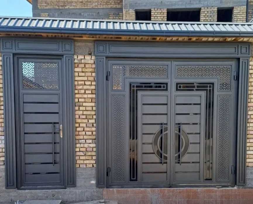 Temir darvoza Темир дарвоза Металлические железные ворота