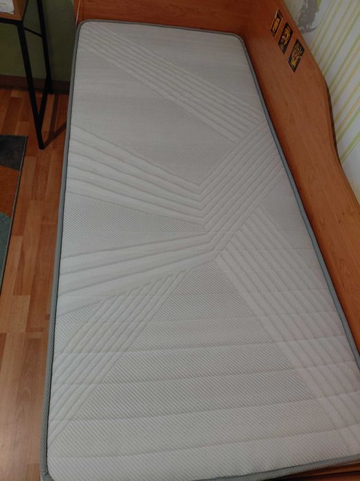 Легло за матрак 82/190 с вкл. двулицев матрак и подматрачна рамка