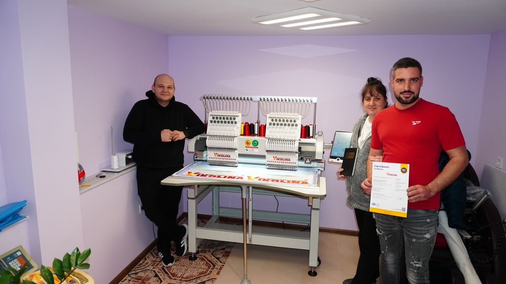 Бродировъчна машина 400 мм. х 500 мм. Нов модел