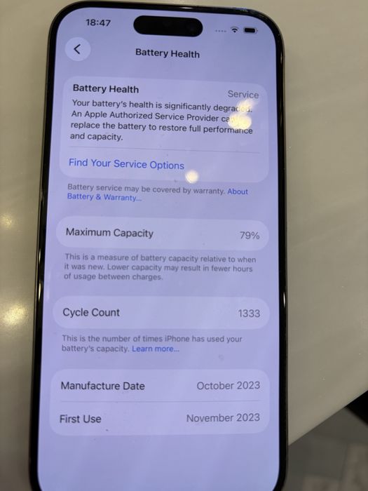 Iphone 15 pro 256 gb