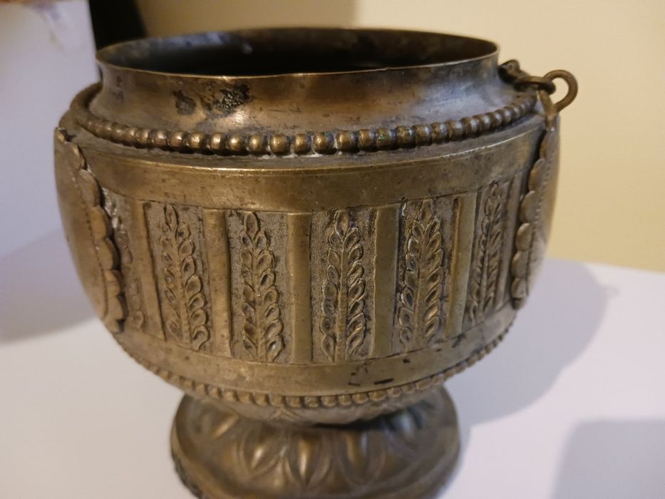 Ghiveci antic cupru/alamă