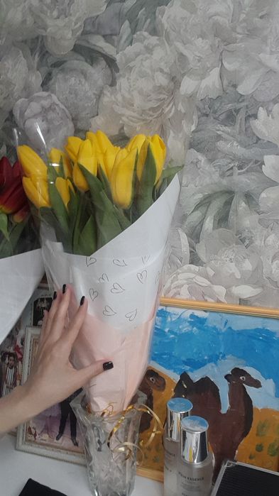 Тюльпаны 15 шт большие