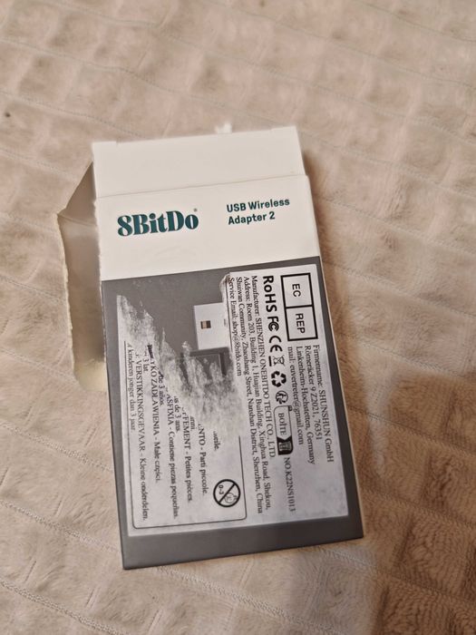 8BitDo USB Wireless Adapter 2 Bluetooth за PS5 PS4 Xbox Switch нов