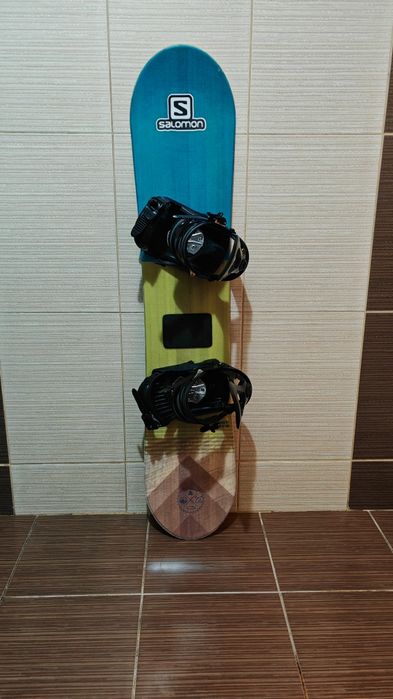 Placa snowboard 130 cm- legaturi boots Burton,Salomon