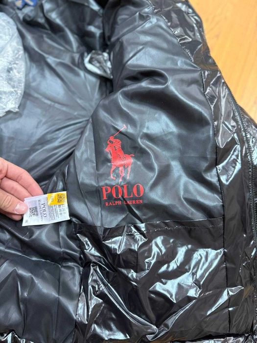 #WOW# Geaca Polo Ralph Lauren Neagra - Verificare Colet - Premium