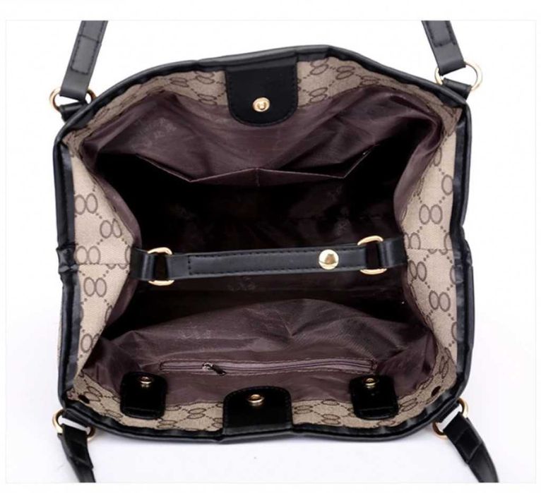 Елегантен комплект дамски чанти 3 в 1