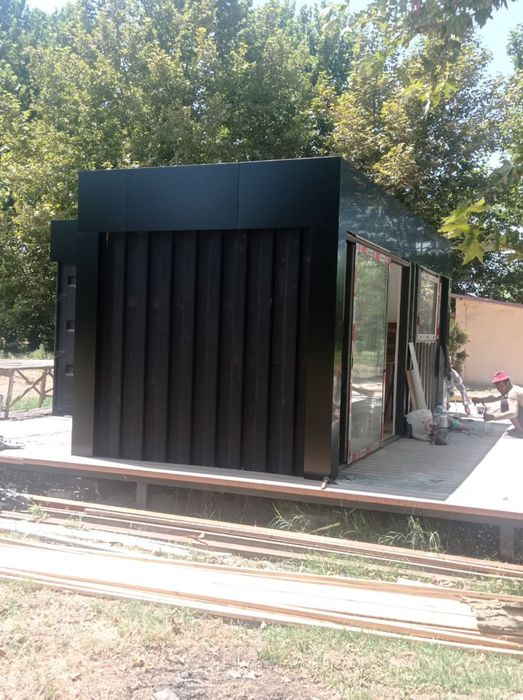 Охранная бутка Контейнер отдел продаж