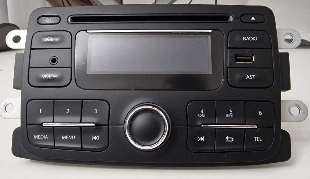 Radio CD MP3 USB Bluetooth AUX original, Dacia Logan Sandero Duster cu cod
