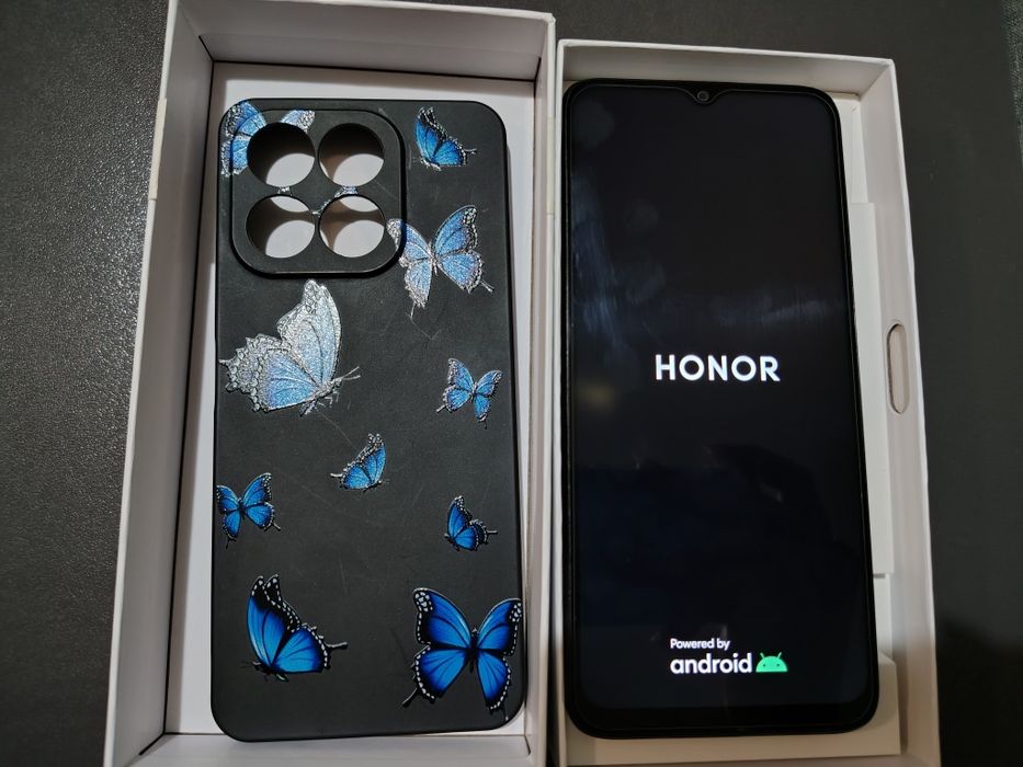 HONOR X6a 4GB RAM / 128GB ROM – с нов кабел и калъф
