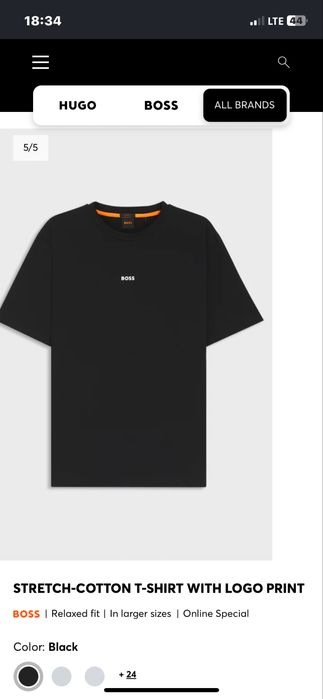 Boss одежда оригинальная