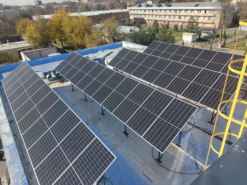 Quyosh panellar sotiladi, oʻrnatish va servis xizmati