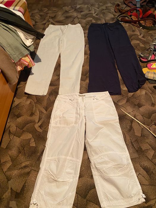 Брюки лён и штапель