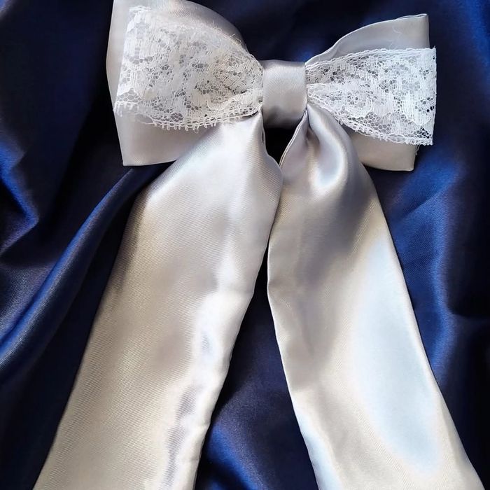 Сатенени панделки за коса