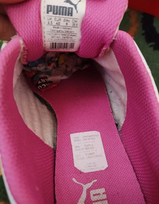 Pantofi sport Puma piele naturală