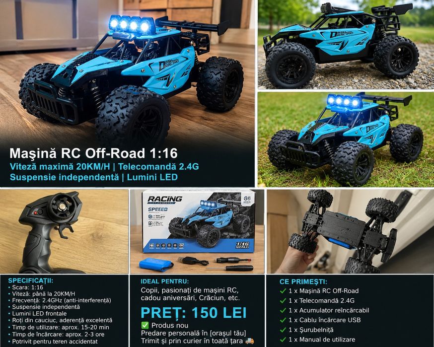 Mașinuță RC off-road