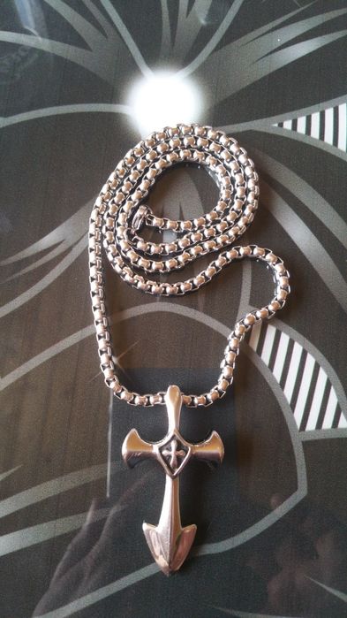 Уникален рицарски кръст висококачествена стомана