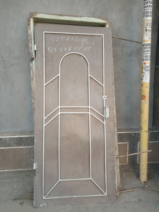 Кичкина Бир товокли эшик темирдан