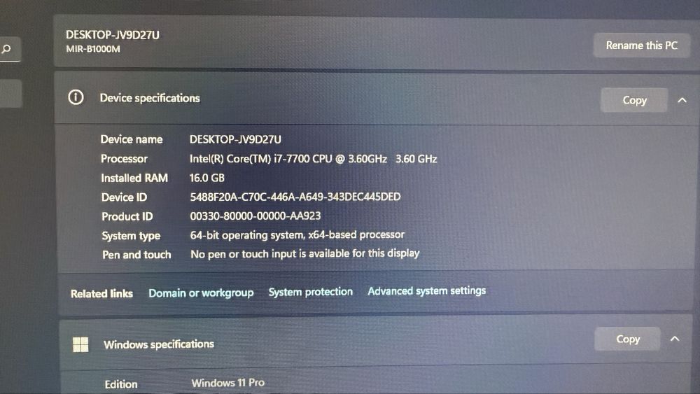Pc Gaming i7-7700, GTX 970 16GB ram