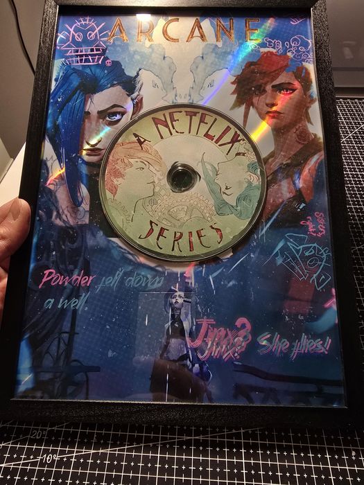 Arcane cd deluxe display holografic