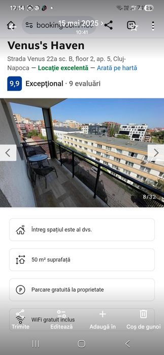 Inchiriez apartament Str Venus