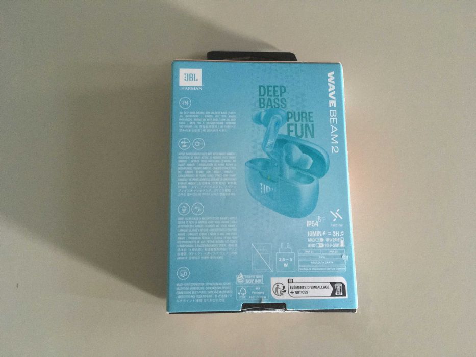 casti wireless JBL Wave Beam 2, ANC (anulare zogomot), noi garantie 2 ani