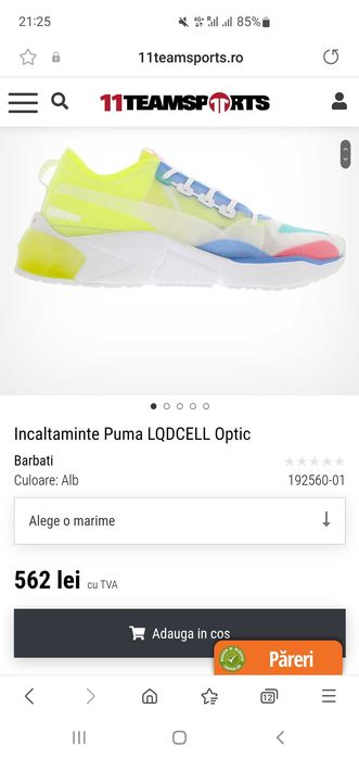 Adidasi Puma marimea 42 unisex