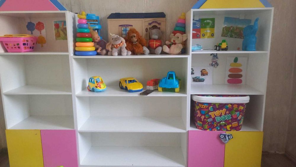 Шкафы для игрушек в детский сад | для дома