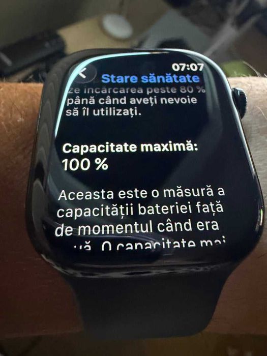 Apple Watch seria 11 Black Aluminium, GPS, EKG, 46mm, nou - Factura