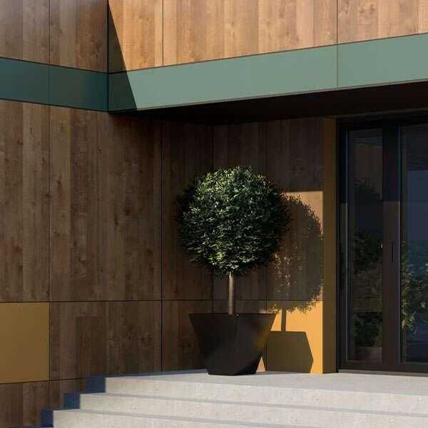 Фасад под ключ АКП HPL алюкобонд цена за м2 монтаж и поставка