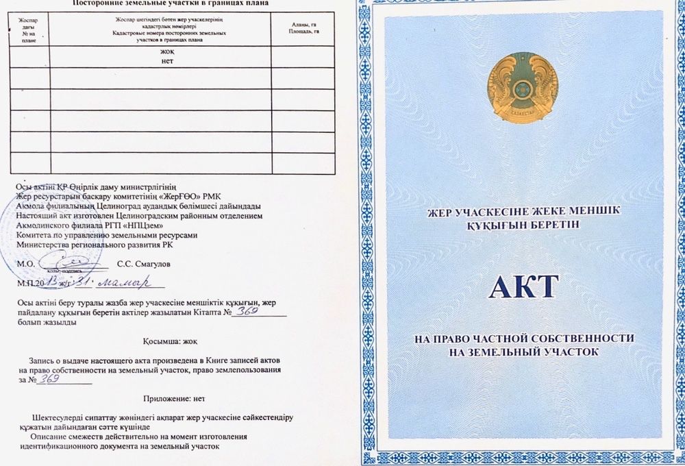 Земельный участок