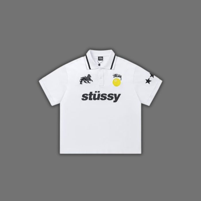 Street wear поло Stussy