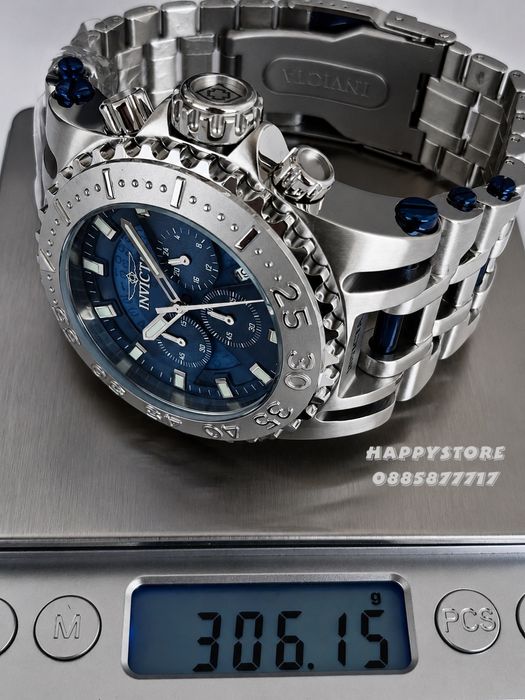 INVICTA Raptor Silver 50 mm, Инвикта нов мъжки часовник