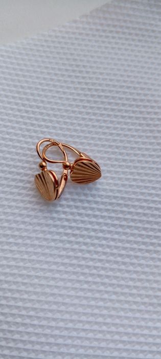 Золотые серьги, 585 пробы. 3 г.