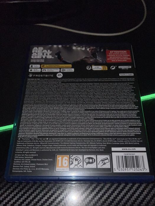 UFC 5 новый диск PS5