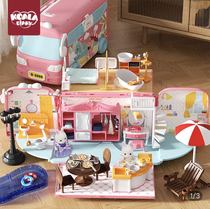 Игрушечный дом на колесах