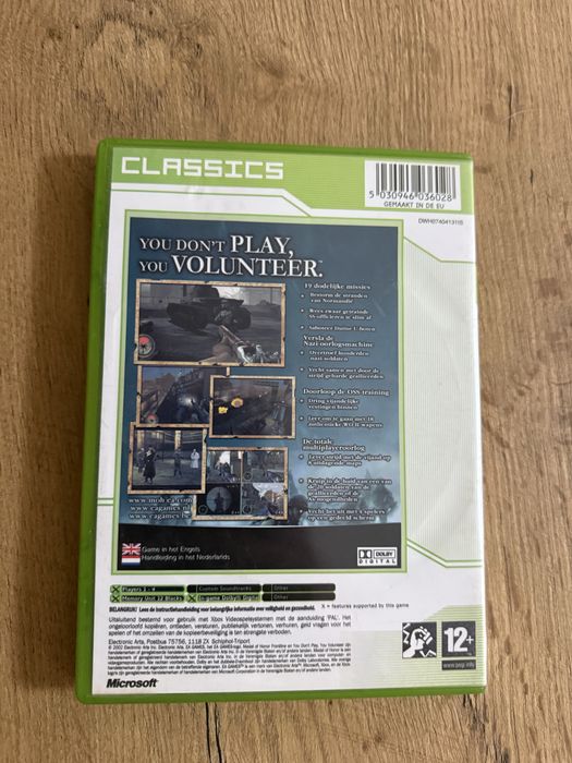 Joc xbox medal of honor frontline